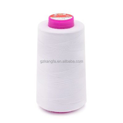 100% polyester kledingnaad 40S/2 5000y Handgemaakt Duurzaam polyester katoen
