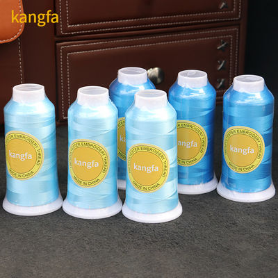 Lot voorraad 720 kleuren 100% polyester borduurgarens GEMERCERISED Gewicht/con 125 g