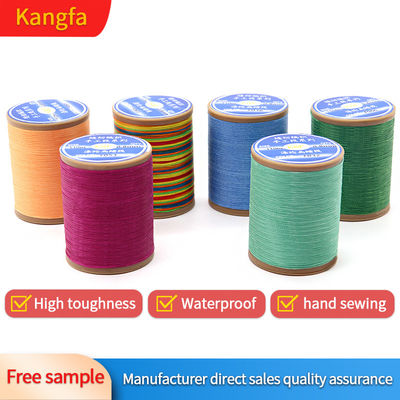 150D/16 Core Spun Garment Polyester Waxed Thread voor Crochet Hilo Encerado Coser Zapatos