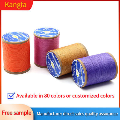 150D/16 Core Spun Garment Polyester Waxed Thread voor Crochet Hilo Encerado Coser Zapatos