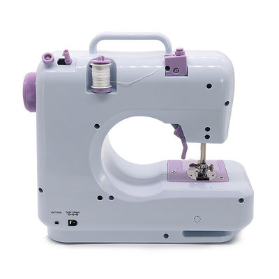 Draagbare naaimachine voor beginners 12 hechtingen vergrendeling hechtingsformatie 28*12,5*30cm