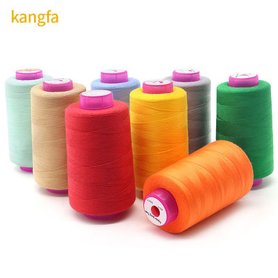 Spund garen type aangepast 20/2 polyester katoen kern naaigarn met lage krimp