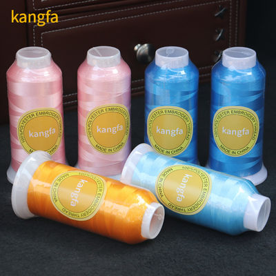 125 g gewicht/kegel 720 kleuren 100% polyester borduurdraad voor borduurmachine
