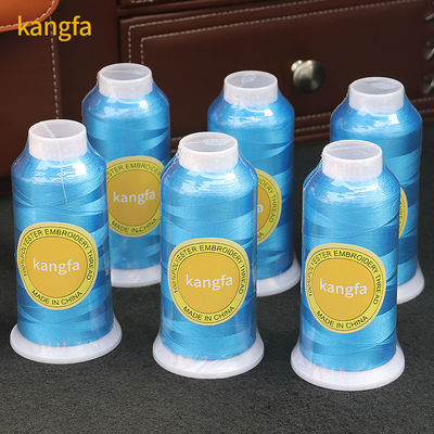 125 g gewicht/kegel 720 kleuren 100% polyester borduurdraad voor borduurmachine