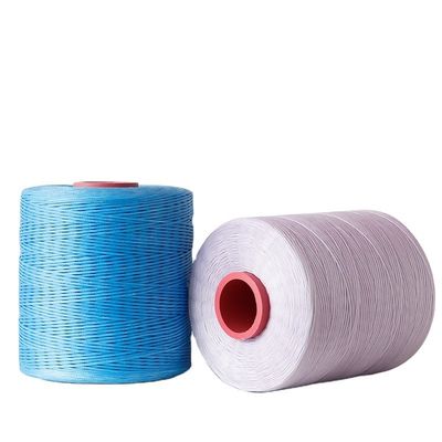 Zwart waterdicht 0,8 mm 1 mm 400 g 210D/1*16 Spun Garn Flat Waxed Thread voor lederwaren