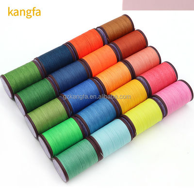 0.8 mm 0,65 mm Ronde gewassen hoge sterkte kern naalddraad voor leer naald polyester