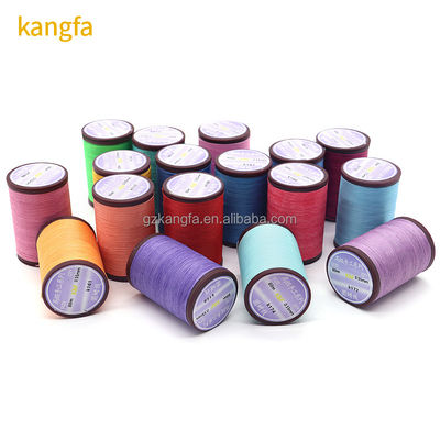 0.8 mm 0,65 mm Ronde gewassen hoge sterkte kern naalddraad voor leer naald polyester