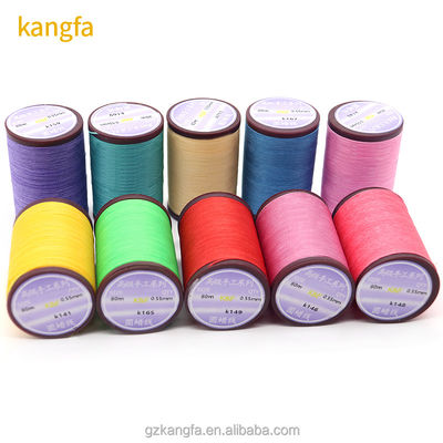 Plastic Cone Sewing Thread 0.35-0.8mm Naalden Waxed Garne voor Leather Craft Linen Tool