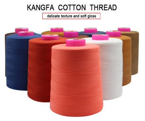 High Tenacity 3000y draad voor Kite Line 20/3 Glazuur katoen draad Polyester / katoen