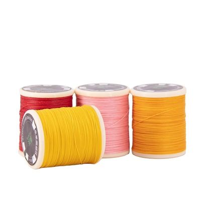 0.55mm waterdicht polyester gebonden ronde gewassen draad voor lederen naaien handbreien