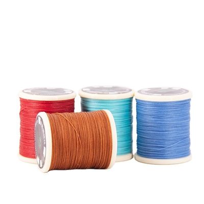 0.55mm waterdicht polyester gebonden ronde gewassen draad voor lederen naaien handbreien