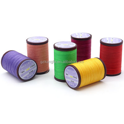 0.8mm Ronde gewassen draad Polyester kabel ondersteuning 7 dagen Voorbeeld bestelling Levertyd voor doe-het-zelf