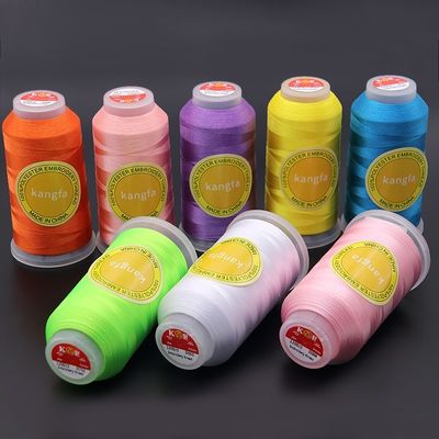 4000Y Borduurmachine Draden 100% Polyester 120d/2 voor in Low Shrinkage Borduurwerk