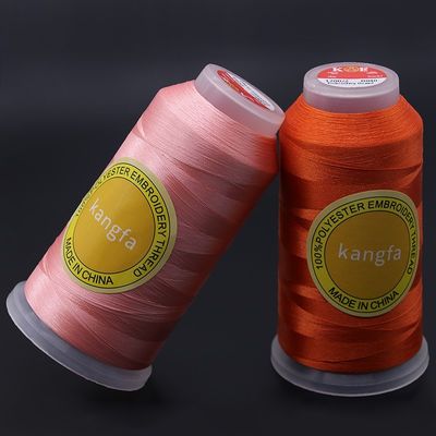 4000Y Borduurmachine Draden 100% Polyester 120d/2 voor in Low Shrinkage Borduurwerk