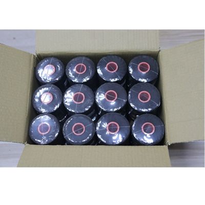 Gepersonaliseerde 0,8 mm 1 mm 100% polyester plat gewassen gevlochten draad waterdicht voor lederwaren