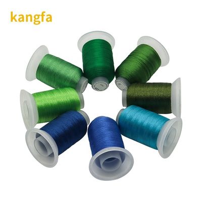 40 kleuren 100% polyester borduursnoer Set Kit 120d/2 500m Voor quilt steken