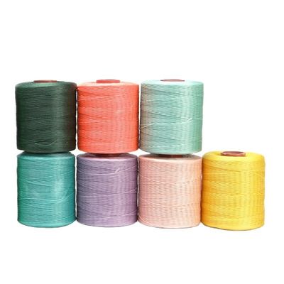 100% polyester zacht hennep 300D/16 Wax draad Nettogewicht 400g voor handwerk string tas