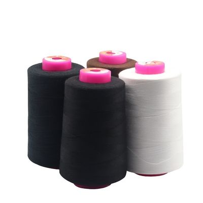 DIY Naaddraad Polyester spoelen voor handmachine Naaien in zwart/wit katoen
