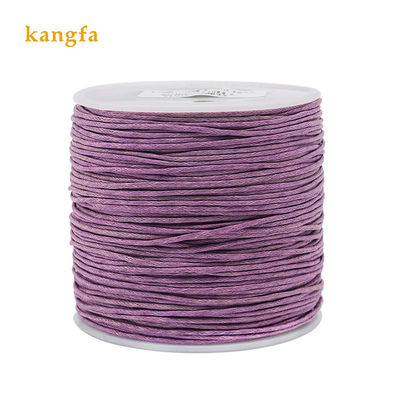 Ronde outlet string band halsketting touw armband populaire stijl 1,0 mm katoenen wax draad