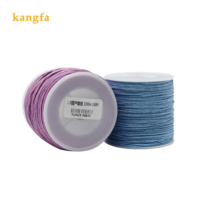 Ronde outlet string band halsketting touw armband populaire stijl 1,0 mm katoenen wax draad