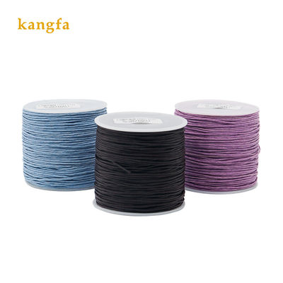 Ronde outlet string band halsketting touw armband populaire stijl 1,0 mm katoenen wax draad