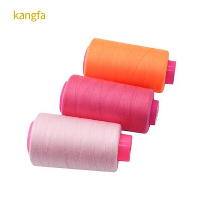 100% katoen draad 402 100 g kegel polyester naaigraad voor beddengoed elastisch stof