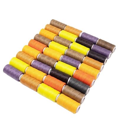 Waterdicht 0,8 mm plat gewassen draad voor leer Duurzaam en flexibel 210D/16 Garens