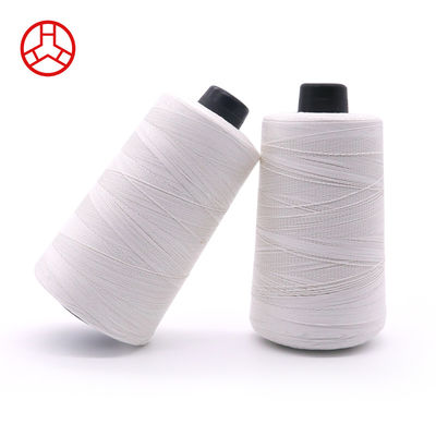 Hoge treksterkte 100% katoen polyester voor glazen zak sluiting naaien 20/3 vlieger vliegend draad