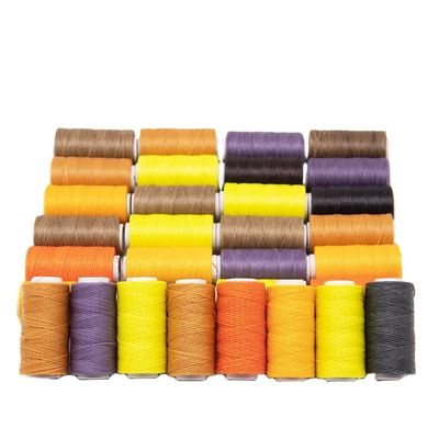 Chemisch bestand polyester gewassen naaigarn voor op maat gemaakte vlakke waxgaden
