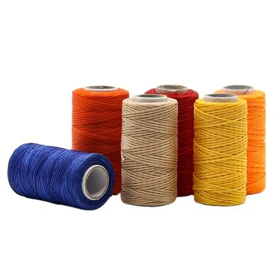 Chemisch bestand polyester gewassen naaigarn voor op maat gemaakte vlakke waxgaden