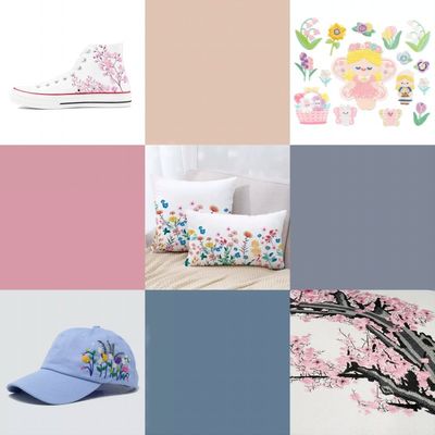 100% polyester borduurdraad 4000y voor borduurmachine 120d/2 in kleurrijke kleuren
