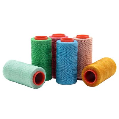 Hoge sterkte 210D/16 250D/16 Geraffineerde polyester gewassen draad voor het naaien van leer