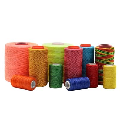 Hoge sterkte 210D/16 250D/16 Geraffineerde polyester gewassen draad voor het naaien van leer