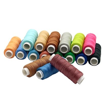 1 mm rood MERCERIZED wax bedekte polyester naaddraad voor het maken van macrame juwelen