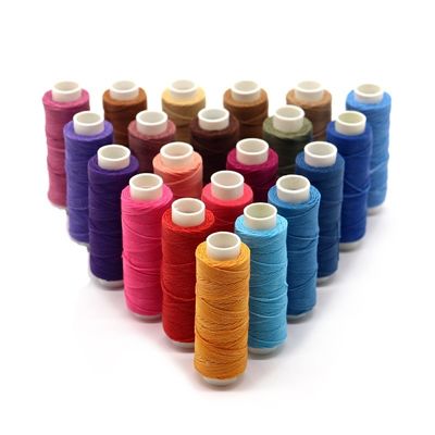 1 mm rood MERCERIZED wax bedekte polyester naaddraad voor het maken van macrame juwelen
