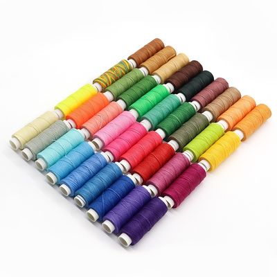 1 mm rood MERCERIZED wax bedekte polyester naaddraad voor het maken van macrame juwelen