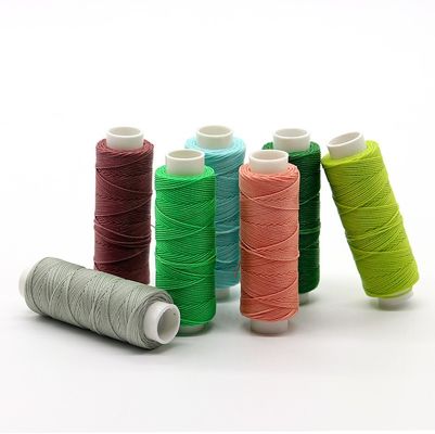 Hoogspanningspolyester 0,8 mm gewassen draad voor handnaaien en schoenstrengen naaien