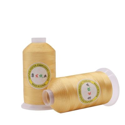 140G 5000M/kegel 100% polyester 120d 2 borduurdraad voor borduurbedrijven