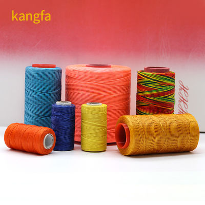 Ring Twisted 210D Polyester Waxed Thread voor het naaien van leer 1mm Diameter Gratis monster