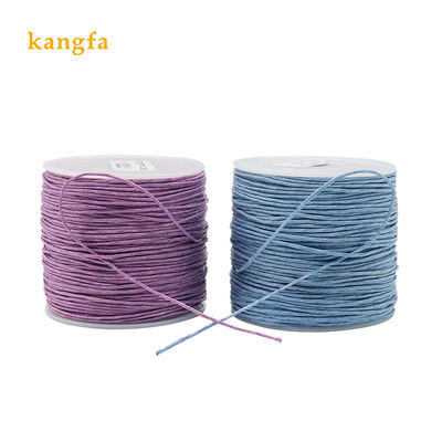 100% katoen rollen kabel gewassen draad kabel string riem voor sieraden maken van plastic kegel