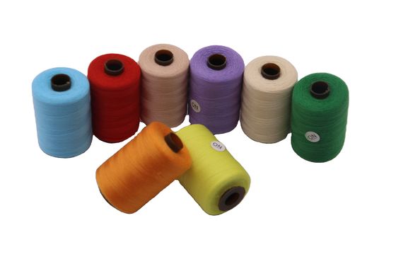 24 Kleuren per doos Haken Garens Katoen Garens 40S/2 Katoen Naai Garens voor Handnaai