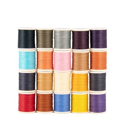 Handnaaien 30g Eén rol rond wasdraad voor zelfstandig leren ambacht 0.55mm polyester