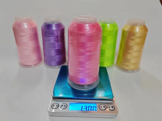 108D 120D/2 4000m 5000m Polyester draad voor borduurmachine