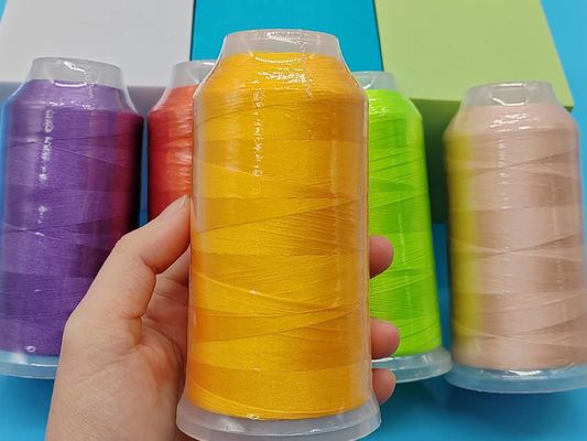 108D 120D/2 4000m 5000m Polyester draad voor borduurmachine