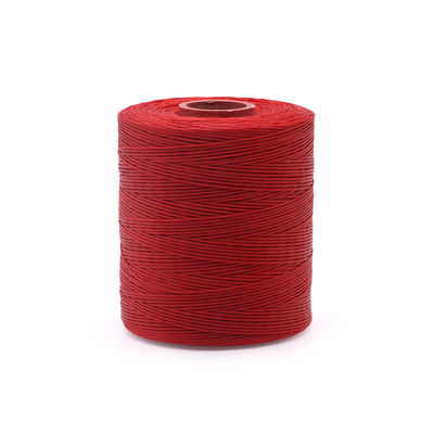 Hoge sterkte 100% polyestergarens Plat gewassen gevlochten draad 0,8 mm 1 mm waterdicht Zwart