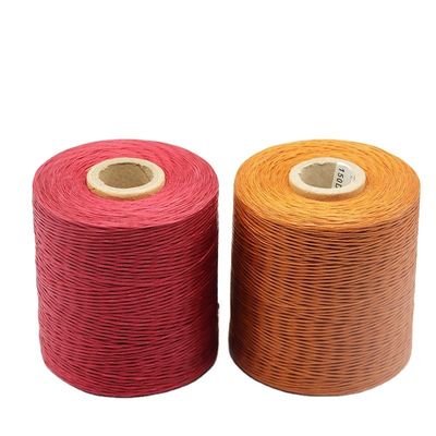 240 kleuren 150D 100% polyester naaiwerk Plat gewassen draad voor leer met patroon