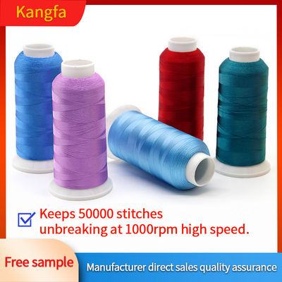 Lange/kegel 4000y 720kleuren 100% polyester 120d 2 kledingmachine borduurdraad