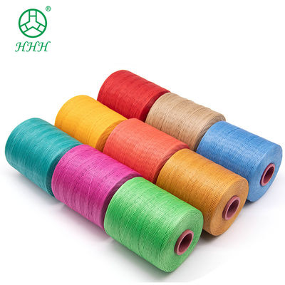 240 kleuren 150D 100% polyester naaiwerk Plat gewassen draad voor leer met patroon