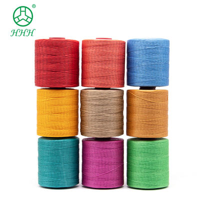 240 kleuren 150D 100% polyester naaiwerk Plat gewassen draad voor leer met patroon