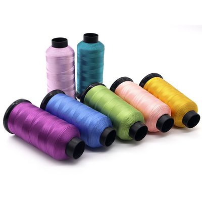 Gedrukt garen van viscose filamenten met een laag krimpvermogen 120D/2